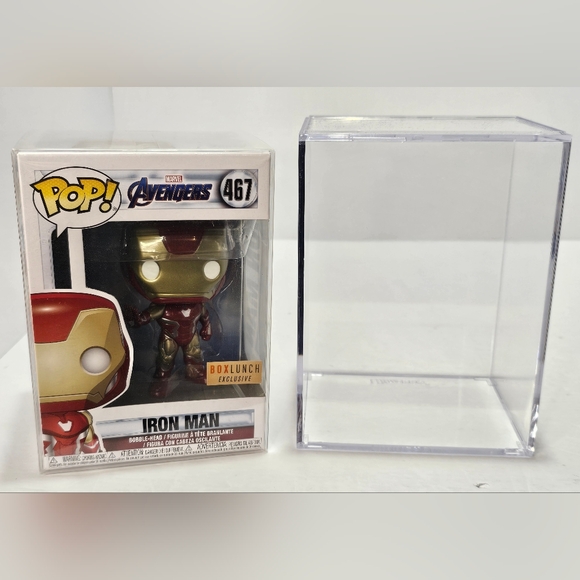 Funko Pop Marvel 467 Iron Man Boxlunch Exclusive - Picture 1 of 7